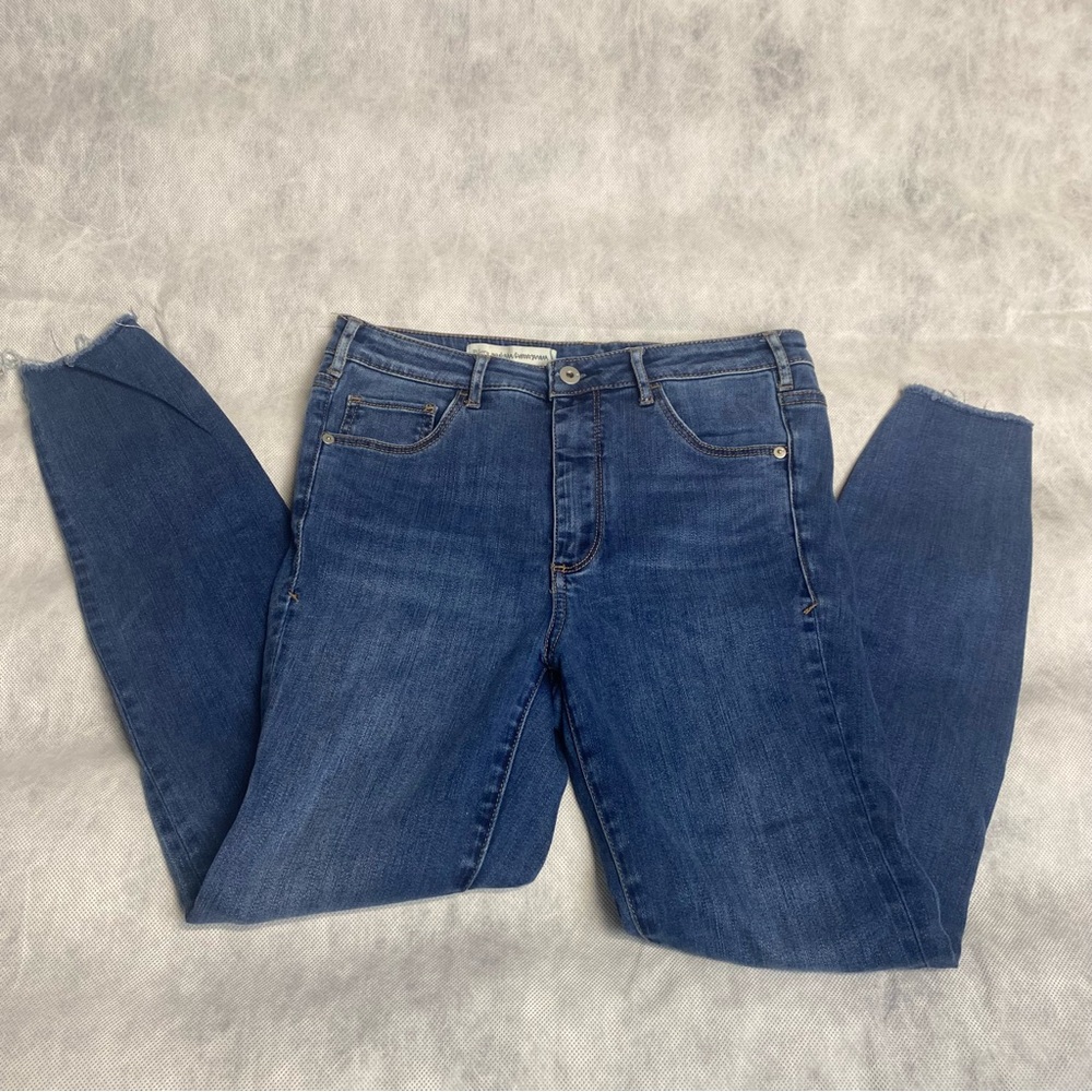 Anthropologie Pilcro and the Letterpress Ultra High Rise Skinny jeans Sz 28
